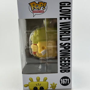 Funko POP! Animation SpongeBob SquarePants - Glove World SpongeBob #1671 - Vinyl Collectable FRENLY BRICKS - Open 7 Days