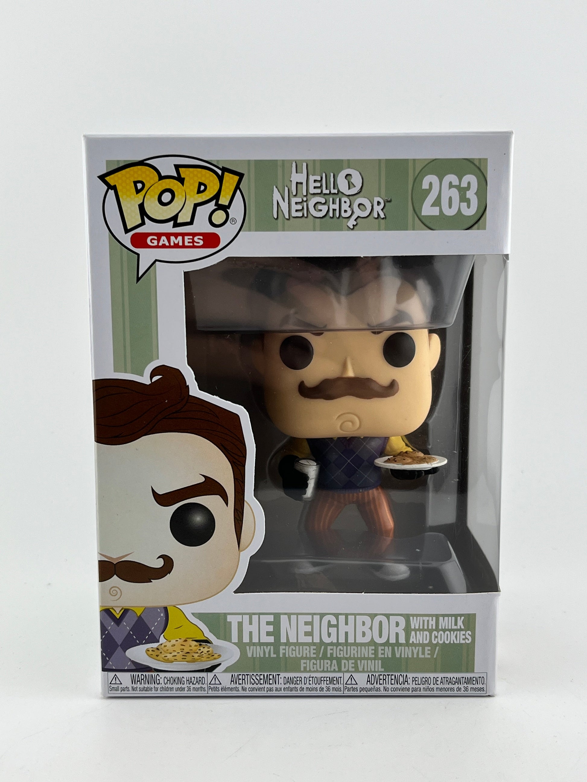 Funko POP! Games Hello Neighbor - The Neighbor With Milk And Cookies #263 - Vinyl Collectable FRENLY BRICKS - Open 7 Days
