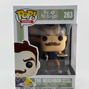 Funko POP! Games Hello Neighbor - The Neighbor With Milk And Cookies #263 - Vinyl Collectable FRENLY BRICKS - Open 7 Days
