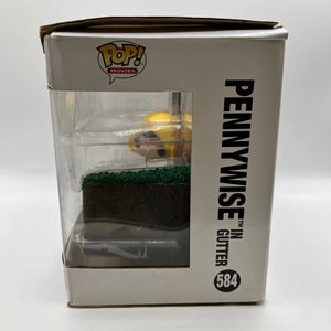 Funko POP! movies IT - Pennywise in Gutter #584 (Damaged Box) FRENLY BRICKS - Open 7 Days