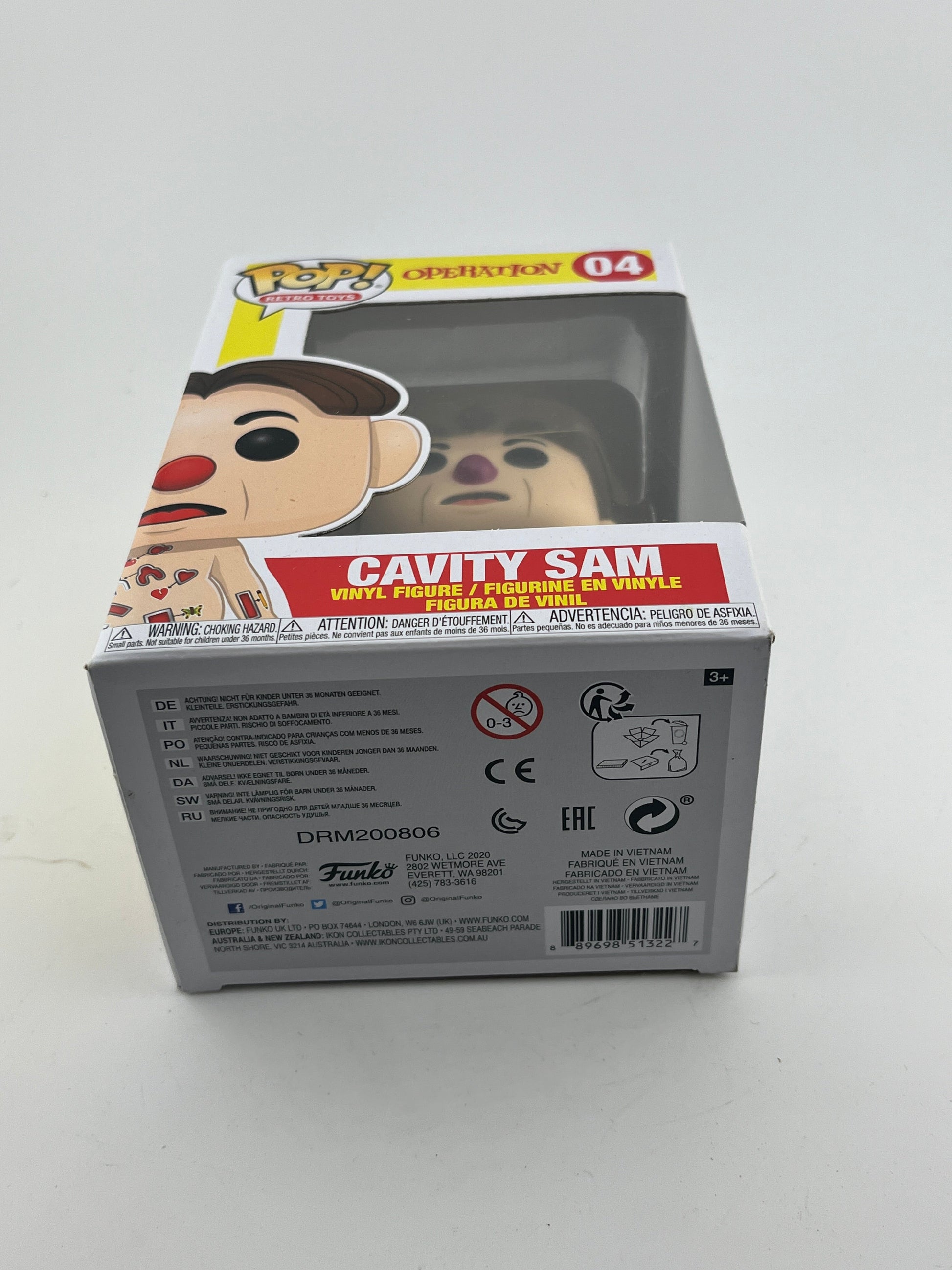 Funko POP! Retro Toys Operation - Cavity Sam #04 - Vinyl Collectable FRENLY BRICKS - Open 7 Days