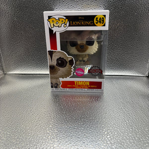 FUNKO Pop Vinyl Timon #549 FRENLY BRICKS - Open 7 Days