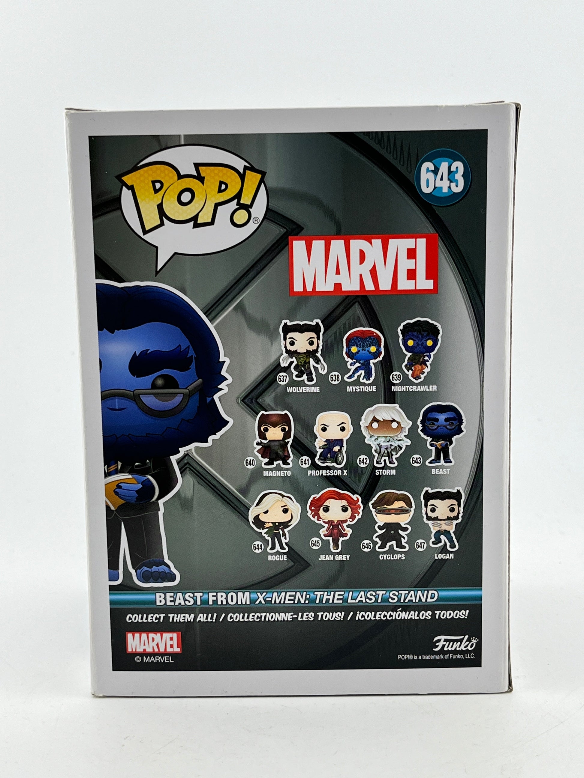 Funko POP! Marvel X-men - Beast #643 - Vinyl Collectable FRENLY BRICKS - Open 7 Days