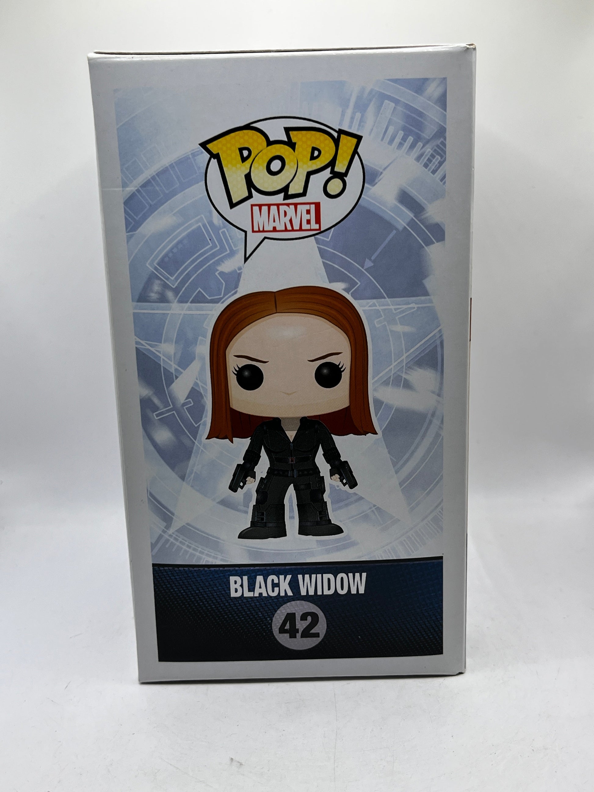 Funko POP! Marvel Captain America The Winter Solider - Black Widow #42 FRENLY BRICKS - Open 7 Days