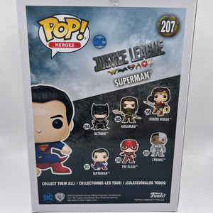 Funko POP! Heroes DC Justice League - Superman #207 - Vinyl Collectable FRENLY BRICKS - Open 7 Days