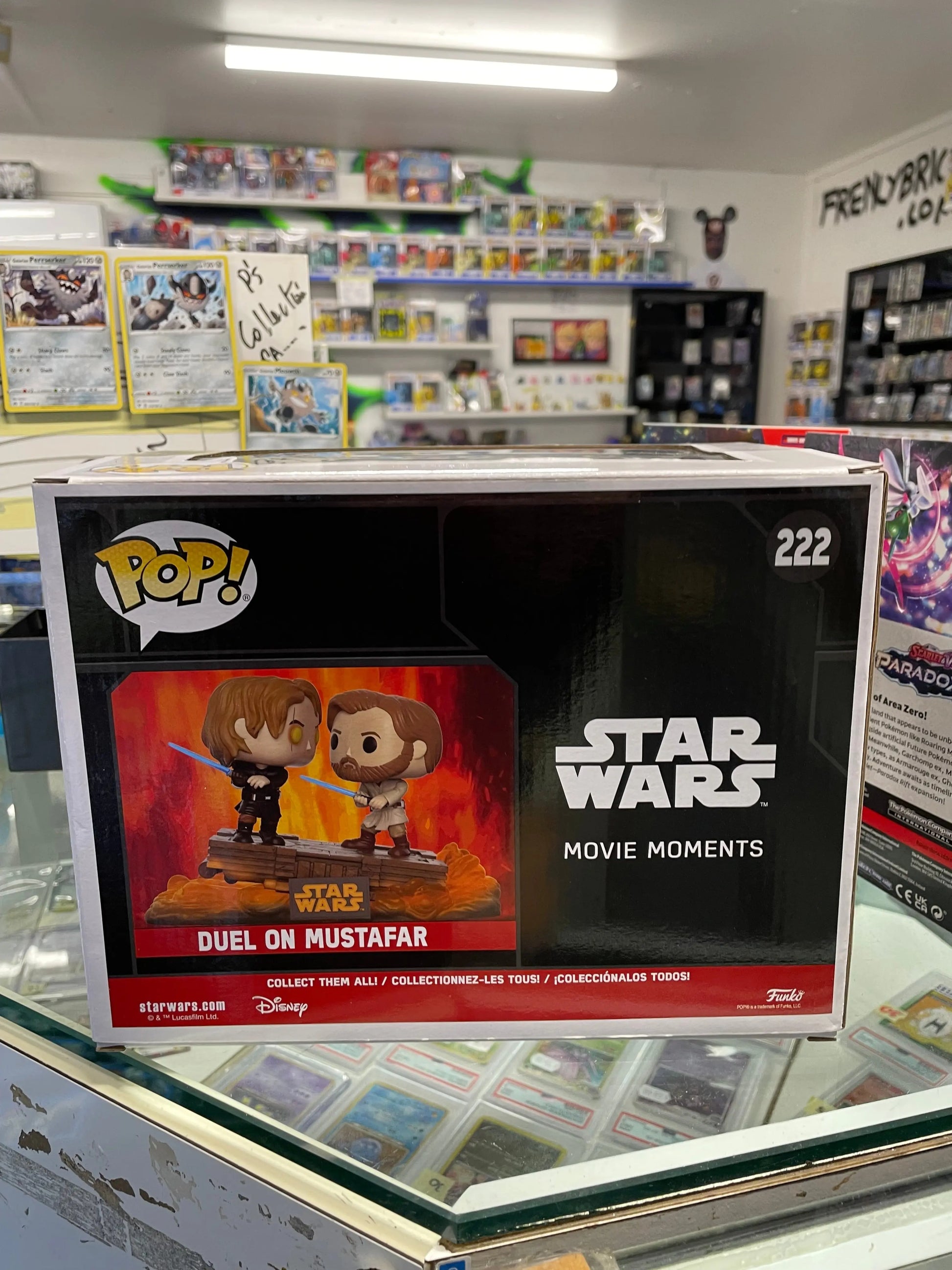 STAR WARS Funko Pop DUEL ON MUSTAFAR Movie Moments #222 Smuggler's Bounty NIB FRENLY BRICKS - Open 7 Days