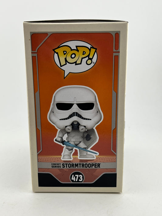 Funko POP! Star Wars - Concept Series Stormtrooper #473 - Funko Exclusive FRENLY BRICKS - Open 7 Days