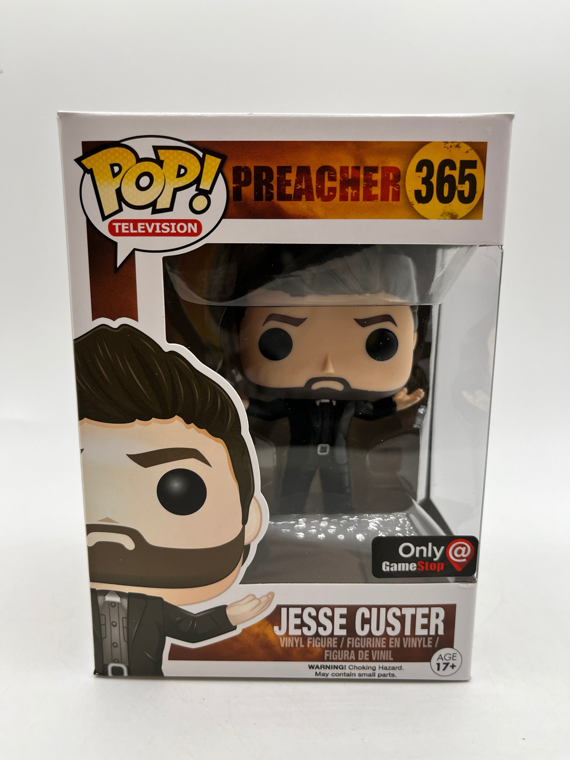 Funko POP! Television Preacher Jesse Custer #365 - GameStop Exclusive FRENLY BRICKS - Open 7 Days
