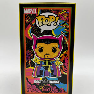 Funko POP! Marvel Doctor Strange Black Light Special Edition #651 FRENLY BRICKS - Open 7 Days