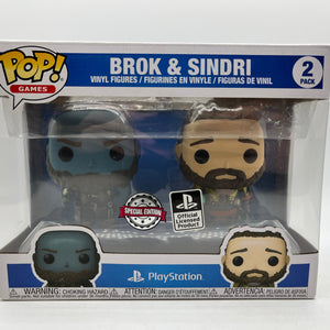 Funko POP! Games God Of War - Brok & Sindri (2 pack) - Special Edition FRENLY BRICKS - Open 7 Days