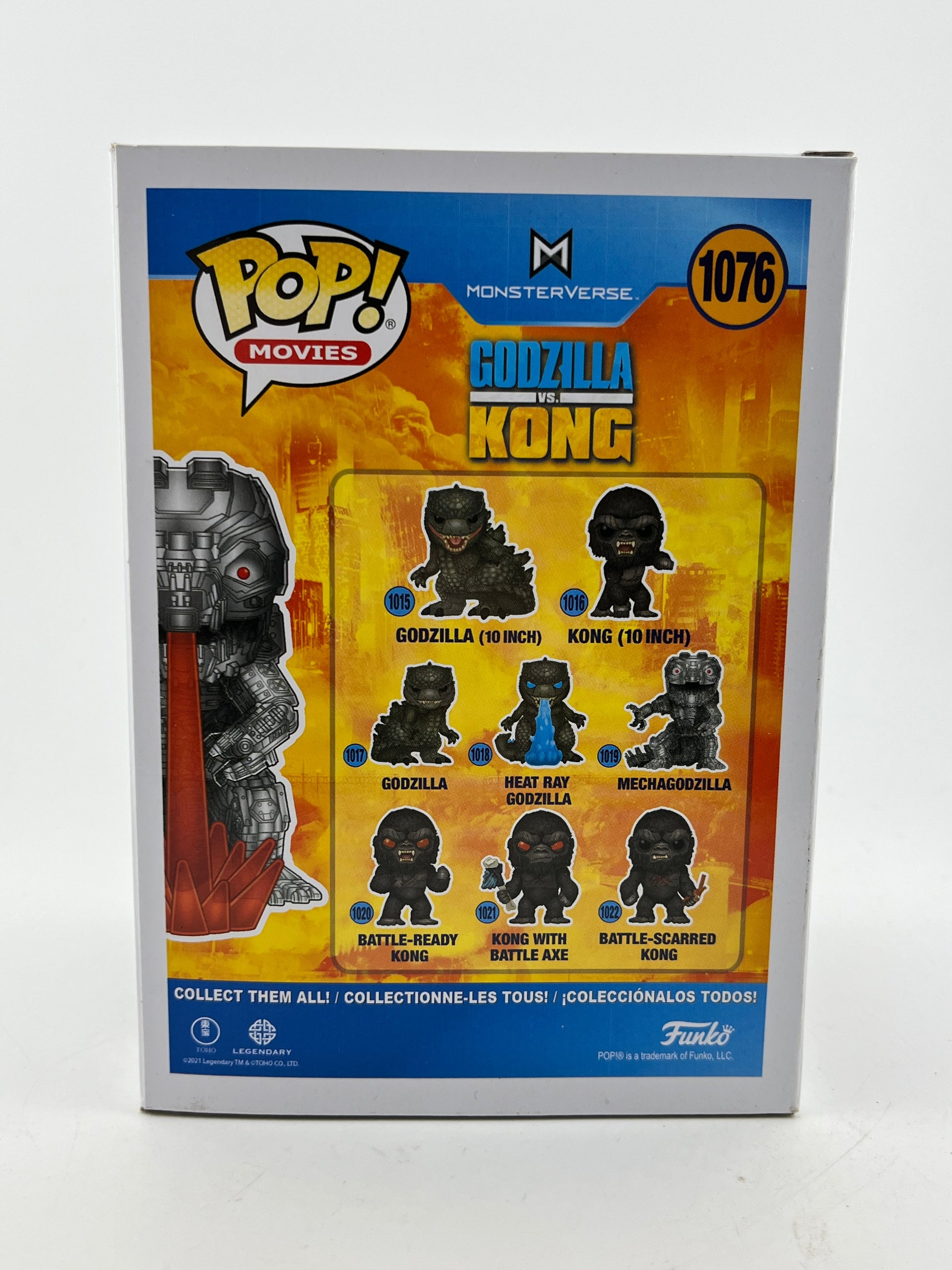 Funko POP! Movies Godzilla Vs. Kong - Mechagodzilla  #1076 - Glow Exclusive FRENLY BRICKS - Open 7 Days