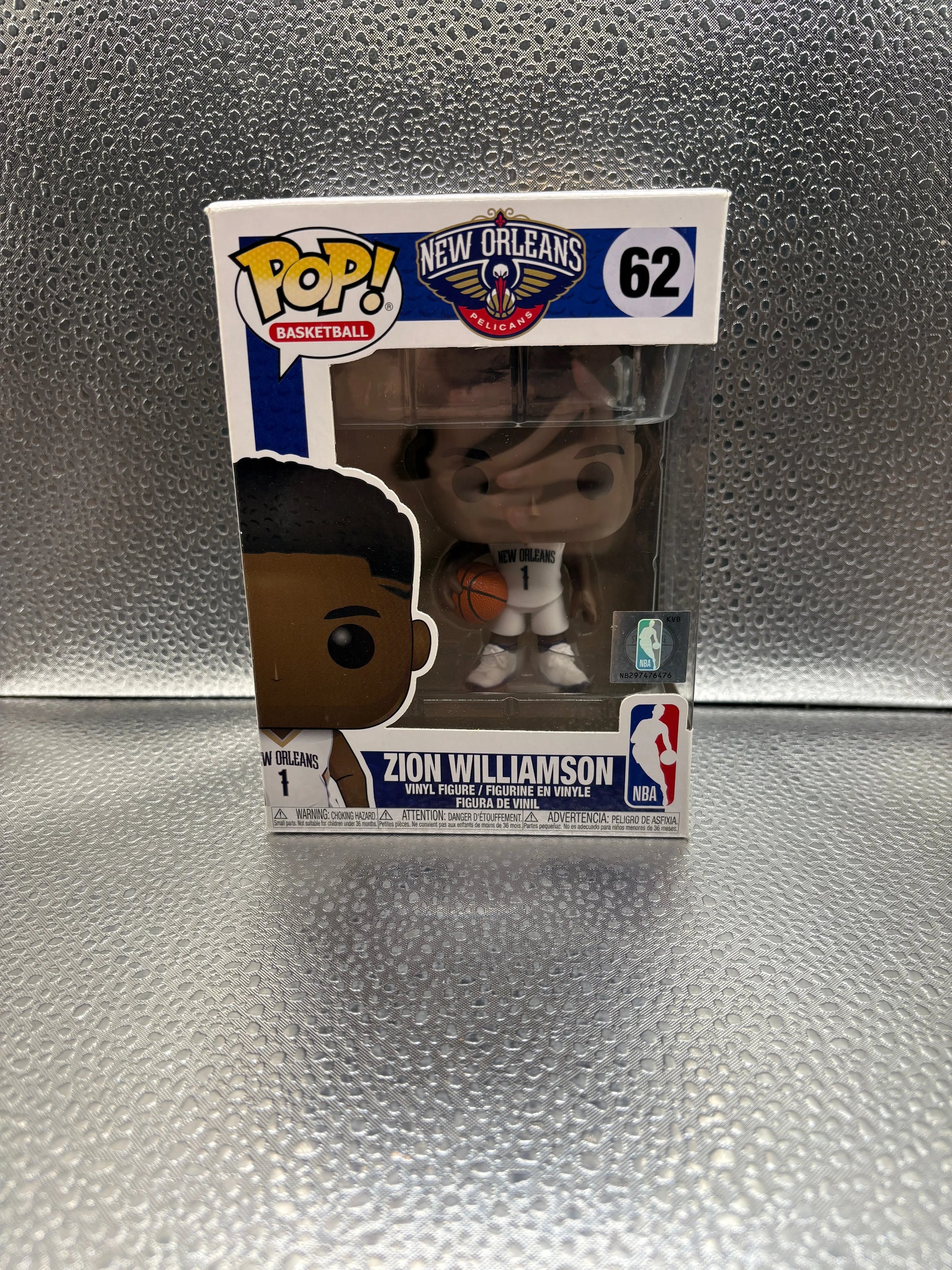 FUNKO Pop Vinyl Zion Williamson #62 FRENLY BRICKS - Open 7 Days