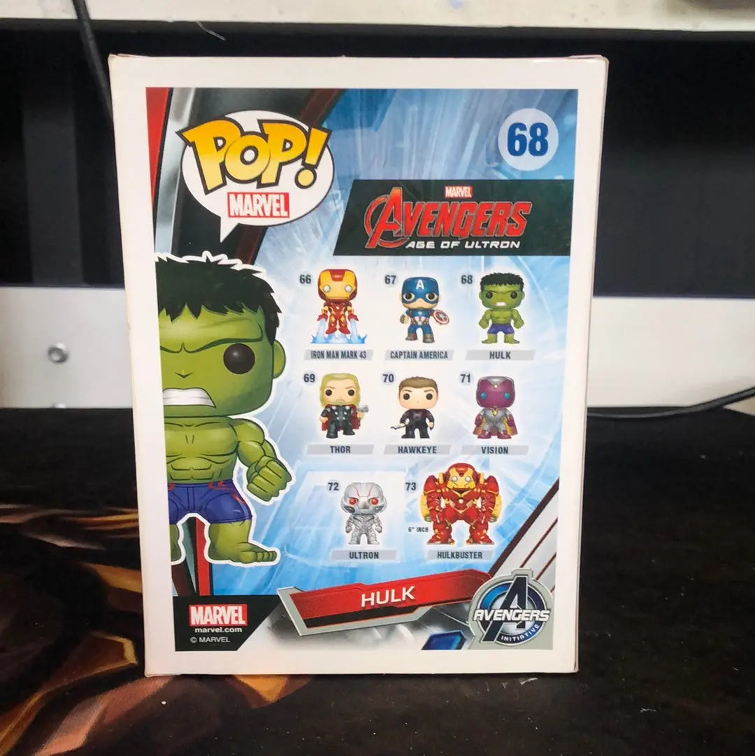 Avengers 2: Age of Ultron - Hulk Pop! Vinyl 68 - FRENLY BRICKS - Open 7 Days