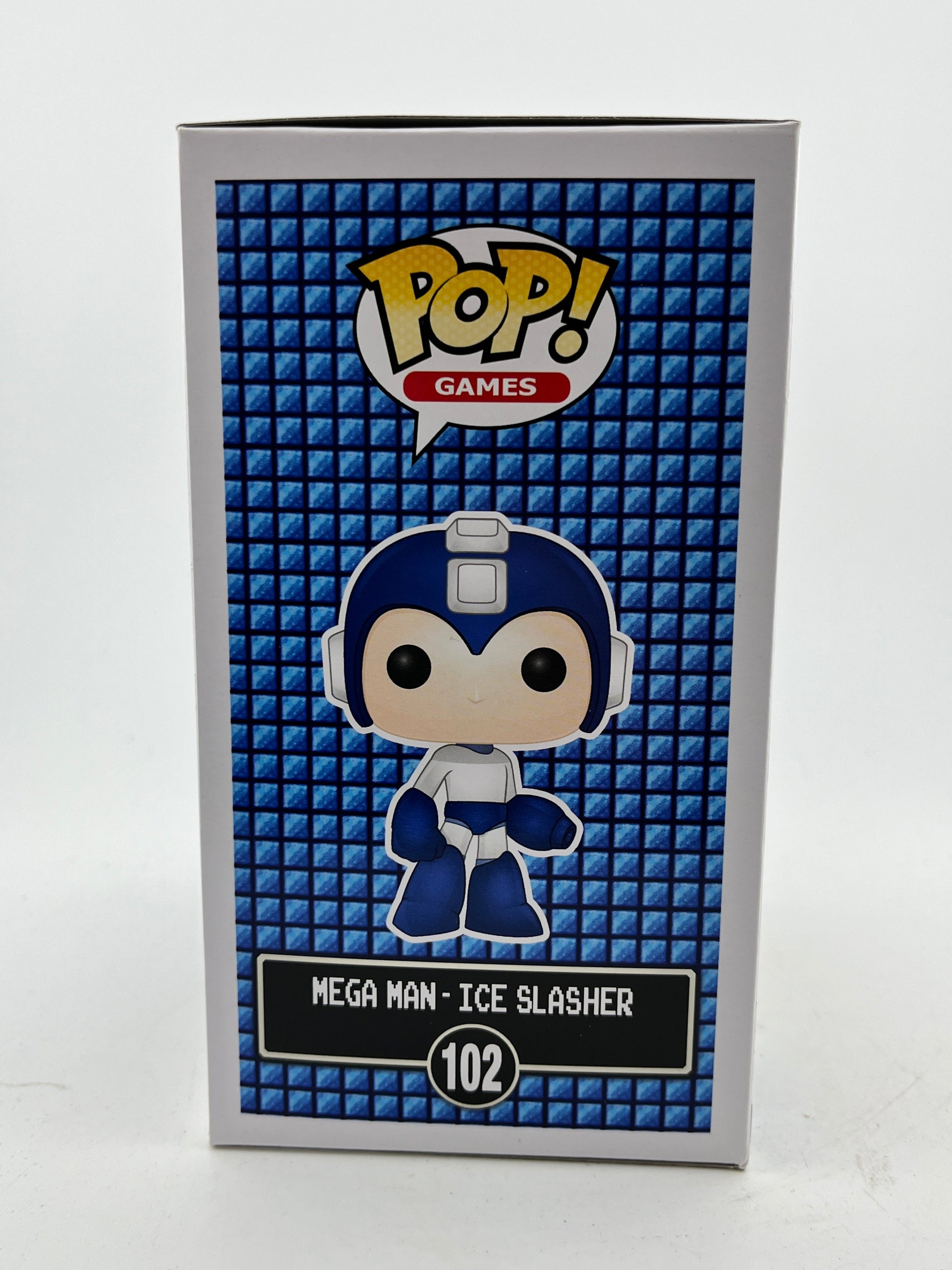 Funko POP! Games Megaman - Mega Man - Ice Slasher #102 - Vinyl Collectable FRENLY BRICKS - Open 7 Days