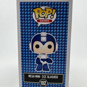 Funko POP! Games Megaman - Mega Man - Ice Slasher #102 - Vinyl Collectable FRENLY BRICKS - Open 7 Days