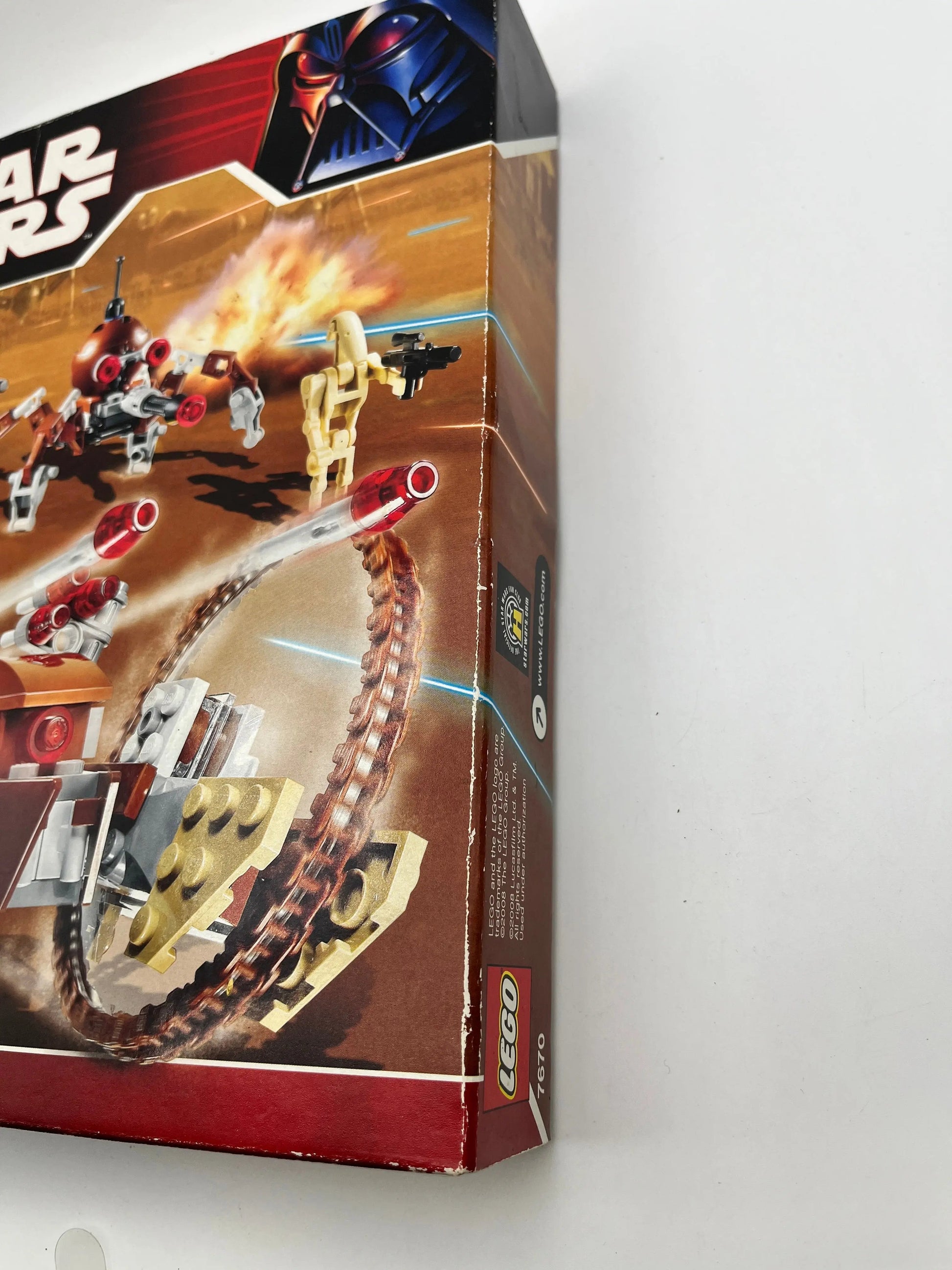 Lego Star Wars Hailfire Droid & Spider Droid 7670 Set - Bag Sealed Retired FRENLY BRICKS - Open 7 Days