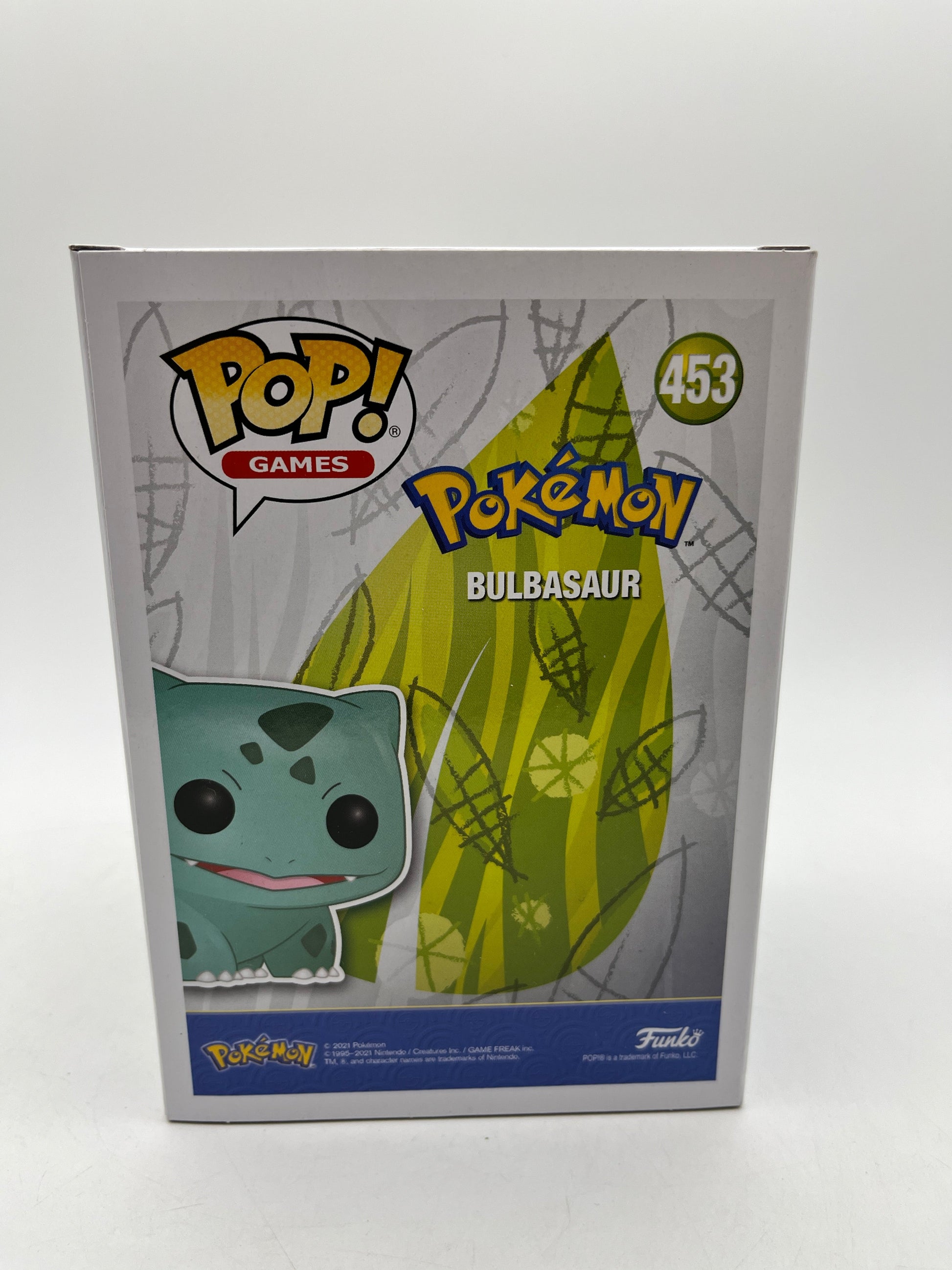 Funko POP! Games Pokémon- Bulbasaur #453 - 25th Anniversary Edition FRENLY BRICKS - Open 7 Days