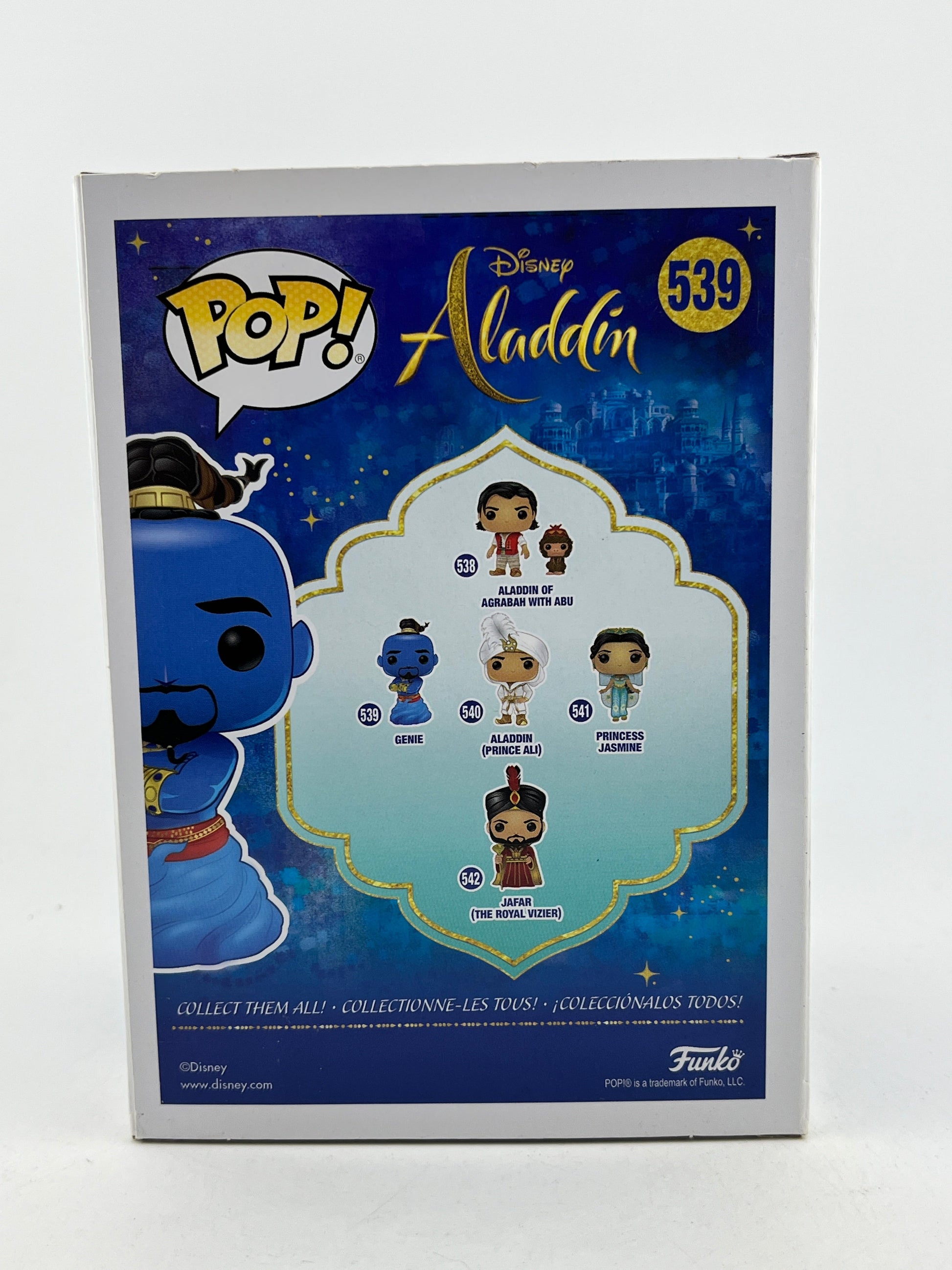 Funko POP! Disney Aladdin - Genie #539 - Vinyl Collectable FRENLY BRICKS - Open 7 Days