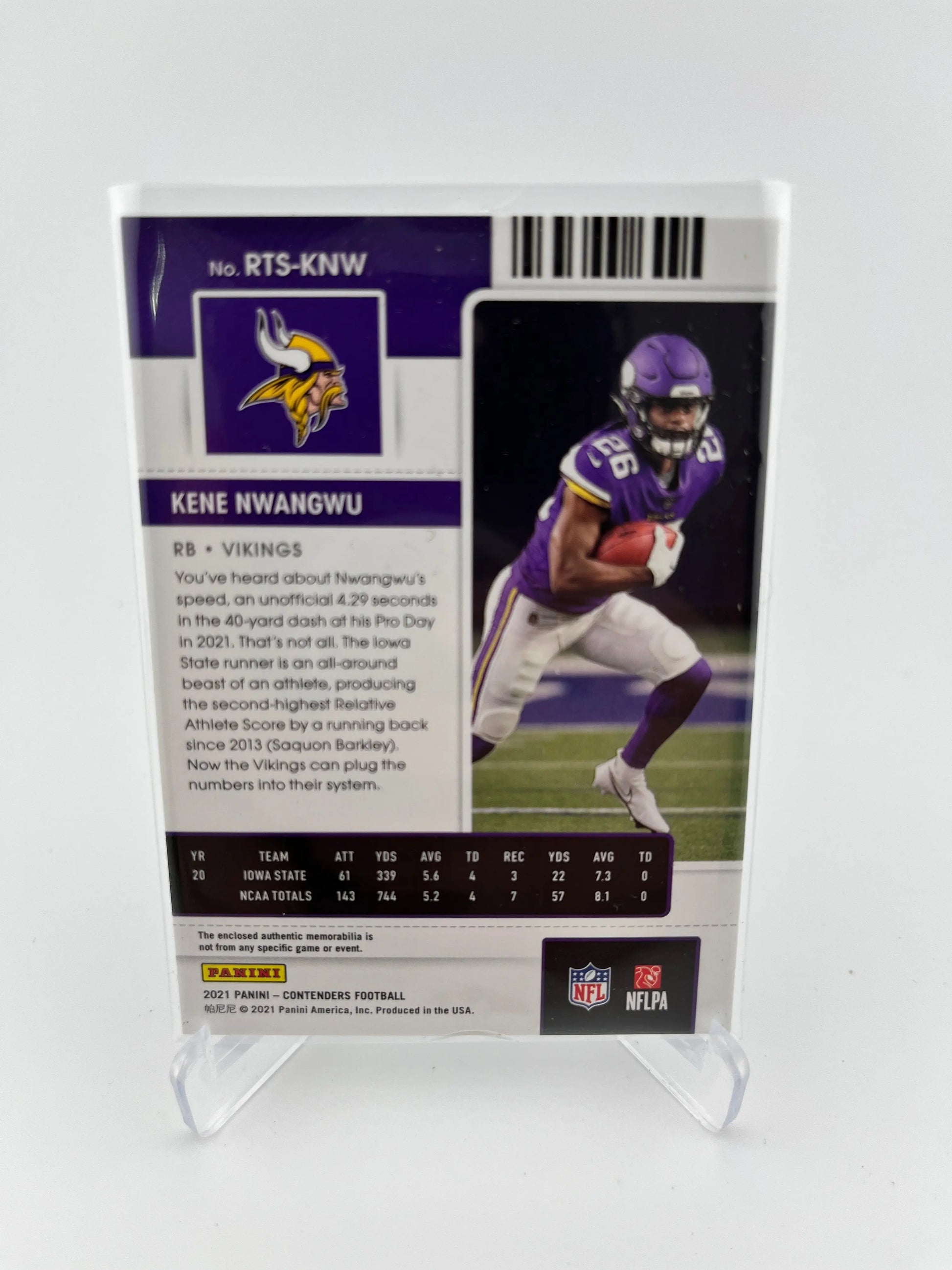 NFL Player Card Lot #6 Graded/Numbered/Autographed FRENLY BRICKS - Open 7 Days