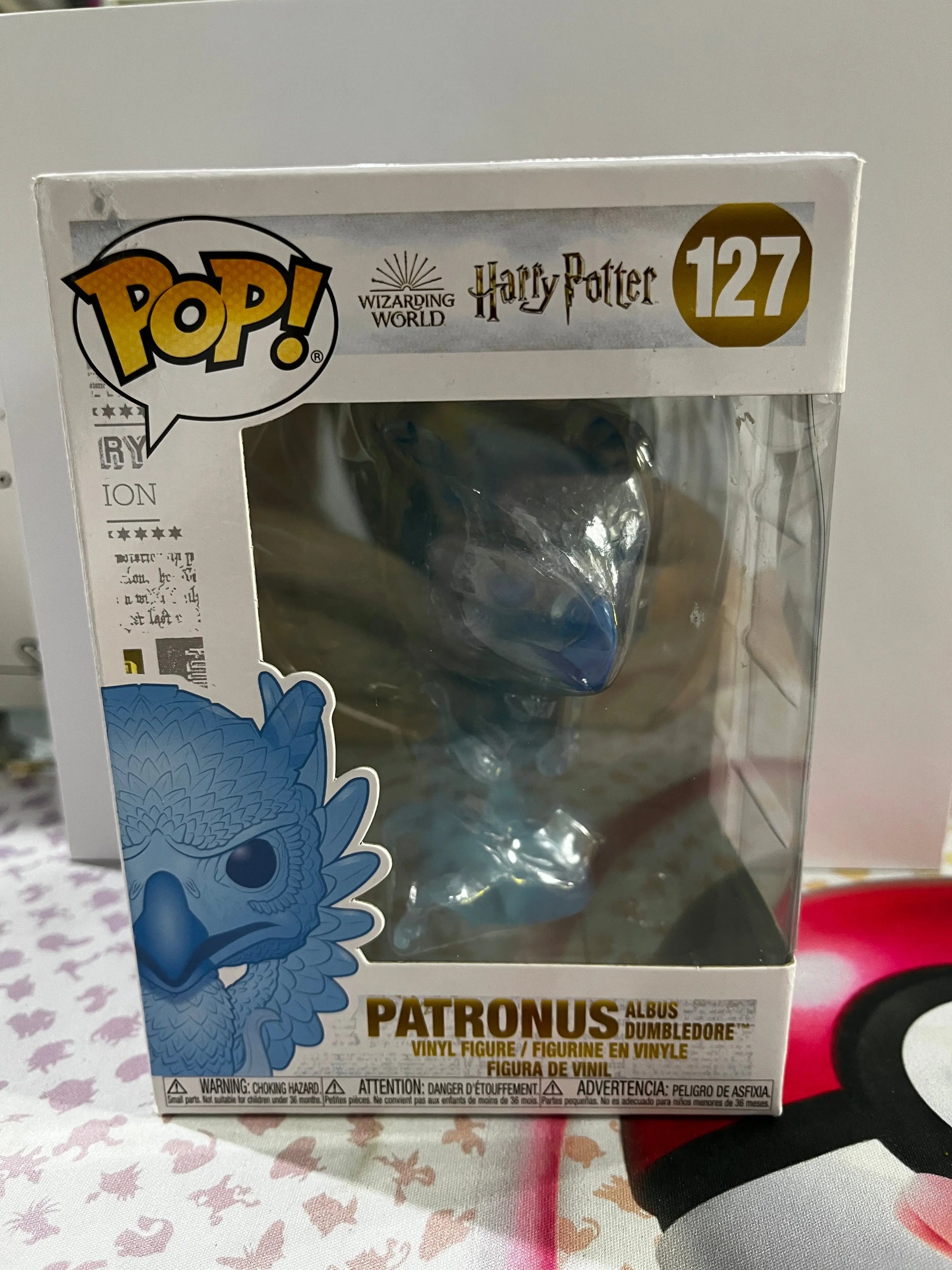 Funko Pop Vinyl Harry Potter Patronus Albus Dumbledore #127 FRENLY BRICKS - Open 7 Days