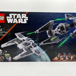 Lego Star Wars 75348 Mandalorian Fang Fighter VS TIE Interceptor FRENLY BRICKS - Open 7 Days