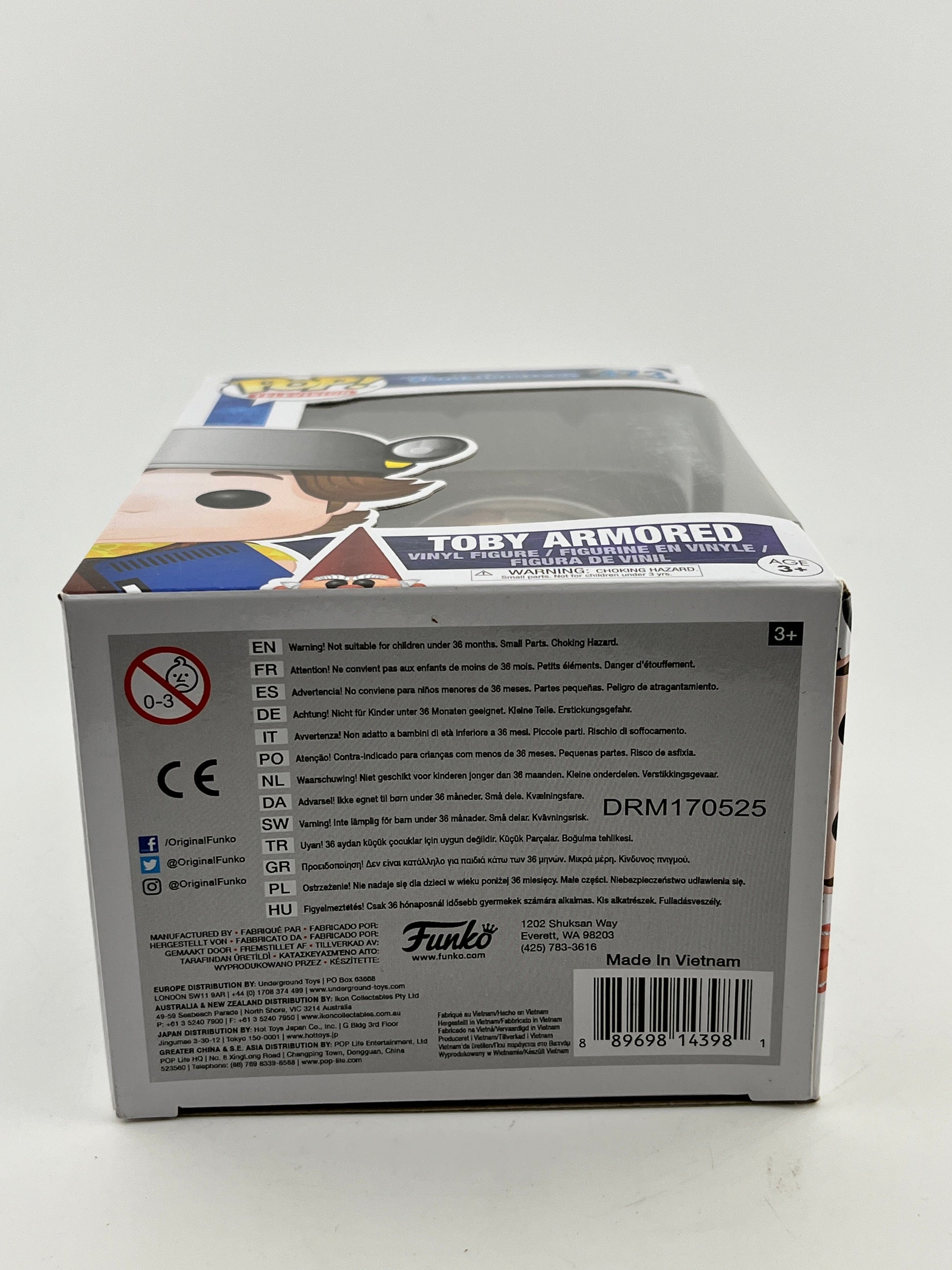 Funko POP! Television Troll Hunters - Toby Armoured #473 - Vinyl Collectable FRENLY BRICKS - Open 7 Days