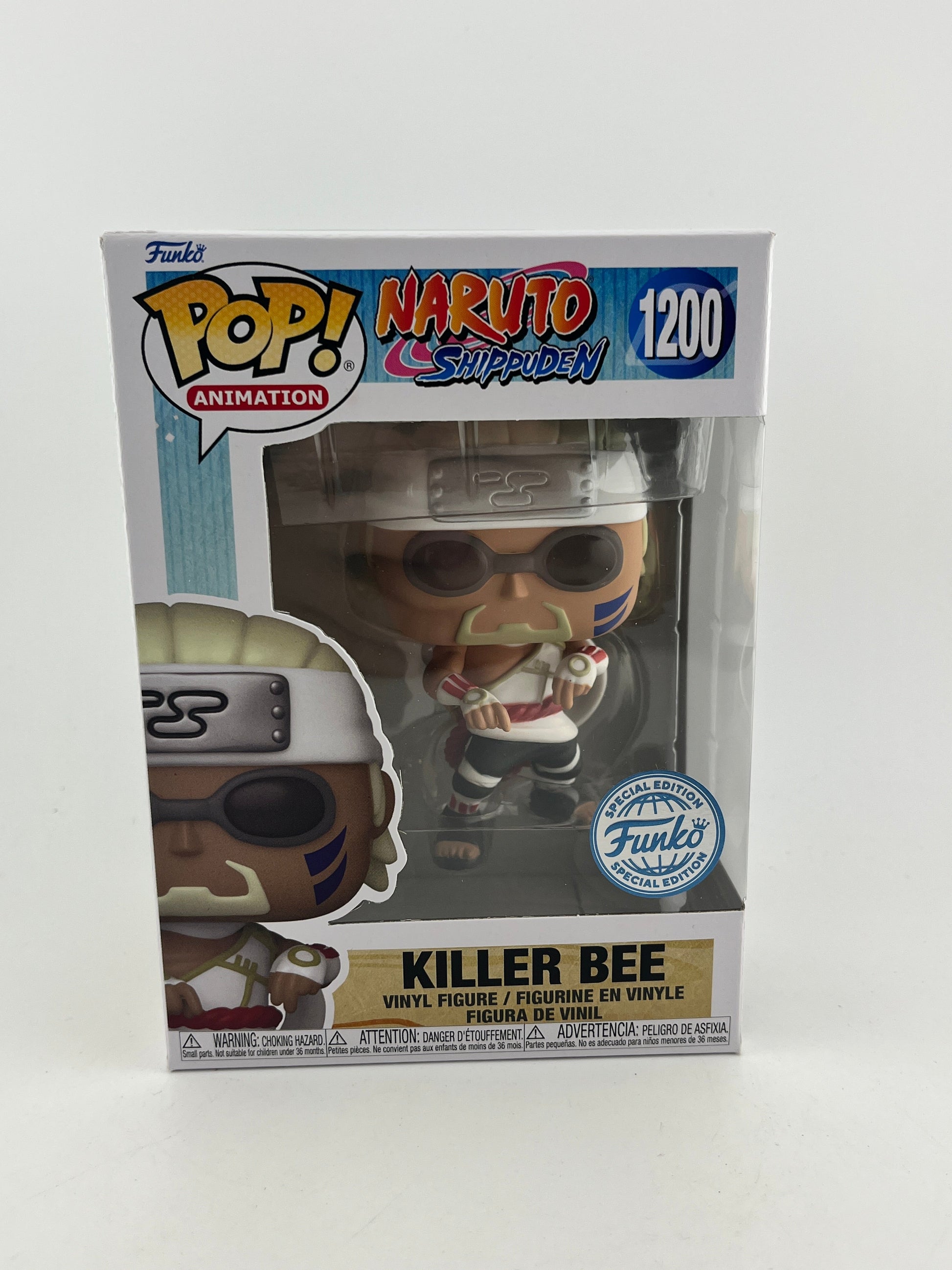 Funko POP! Animation Naruto Shippuden - Killer Bee #1200 - Special Edition FRENLY BRICKS - Open 7 Days