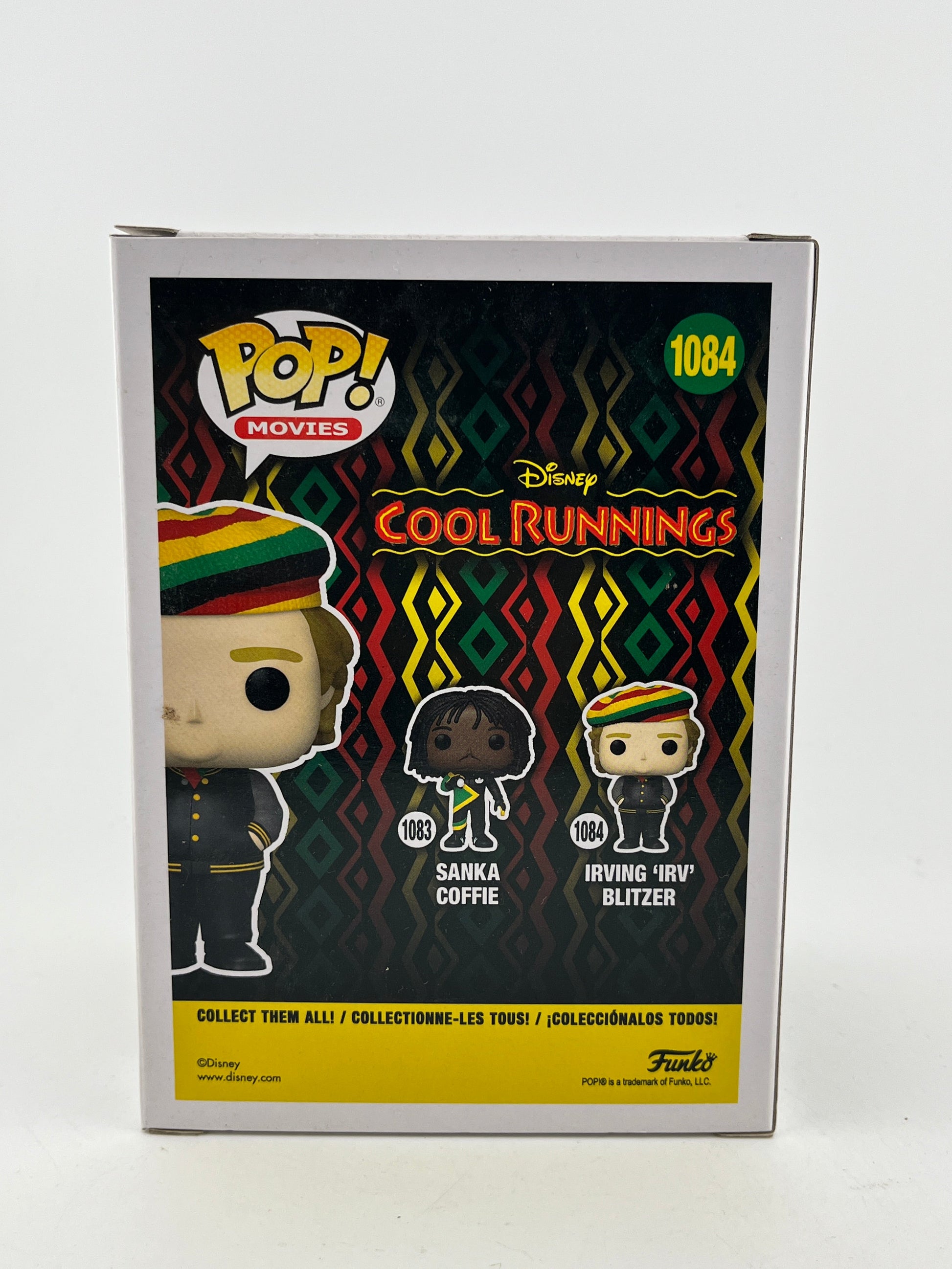 Funko POP! Movies Disney Cool Runnings - Irving ‘Irv’ Blitzer #1084 - Vinyl Collectable FRENLY BRICKS - Open 7 Days