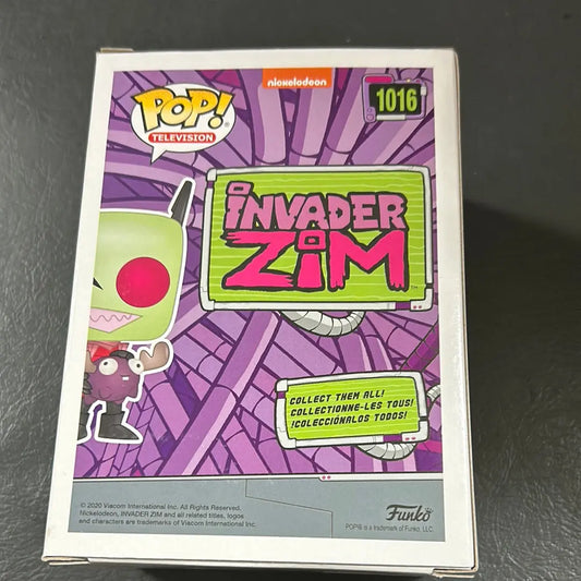 Pop Vinyl Tv 1016 Invader Zim 1016 Zim With Minimoose FRENLY BRICKS - Open 7 Days