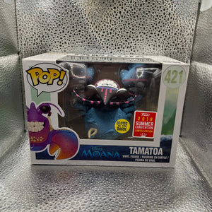 Funko Pop! Disney Tamatoa #421 SDCC GITD Exclusive Limited 2018 Summer Convention FRENLY BRICKS - Open 7 Days