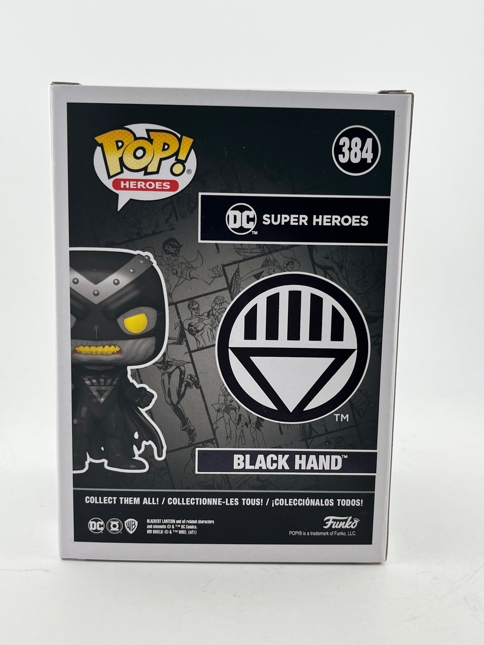 Funko POP! DC - Black Hand #385 - Hot Topic FRENLY BRICKS - Open 7 Days
