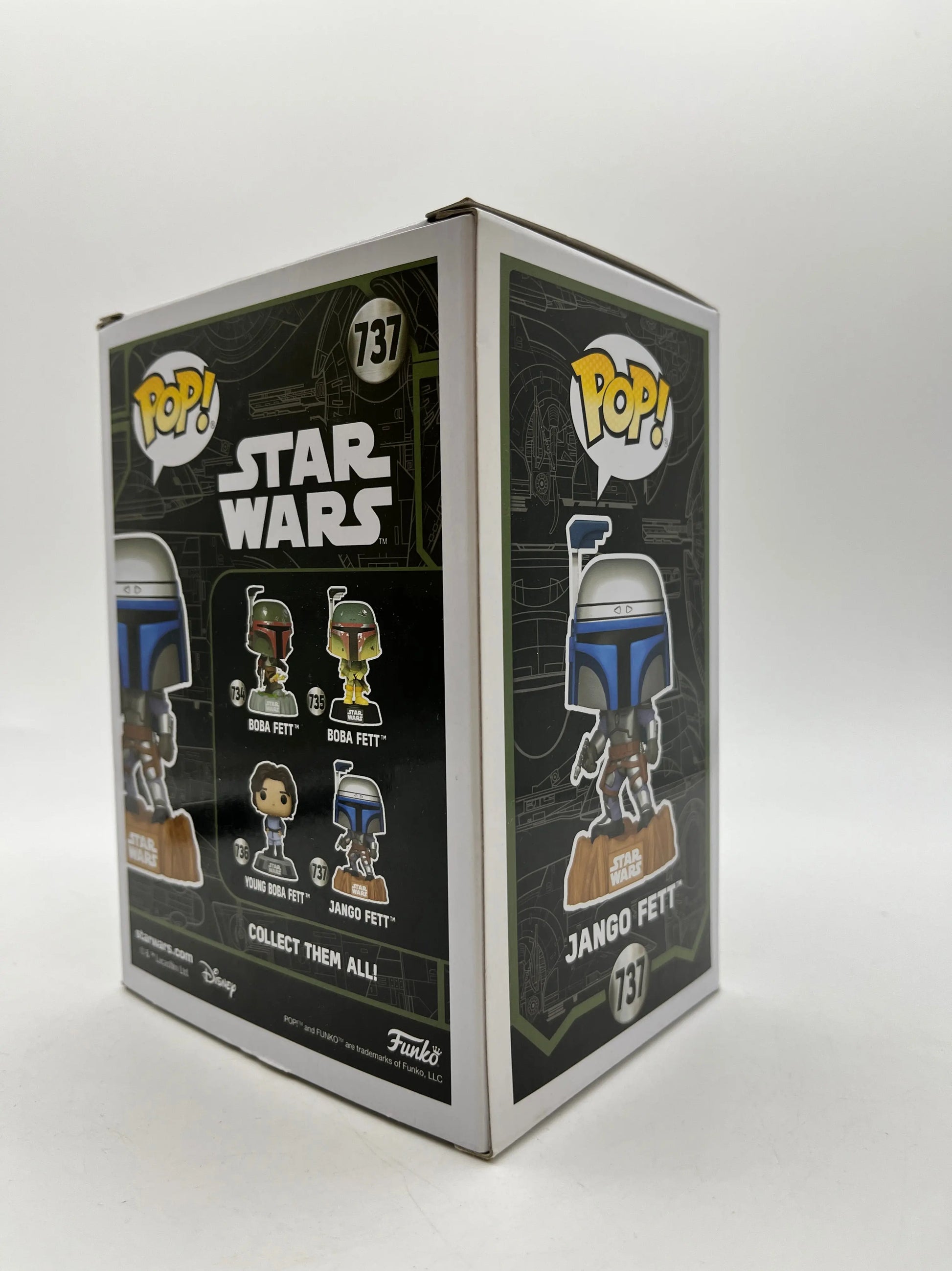 Funko POP! Star Wars Jango Fett #737 - Vinyl Collectable FRENLY BRICKS - Open 7 Days