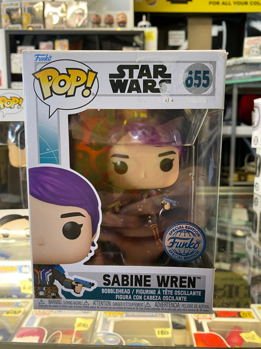 Funko POP! Star Wars #655 Special edition Sabine wren FRENLY BRICKS - Open 7 Days