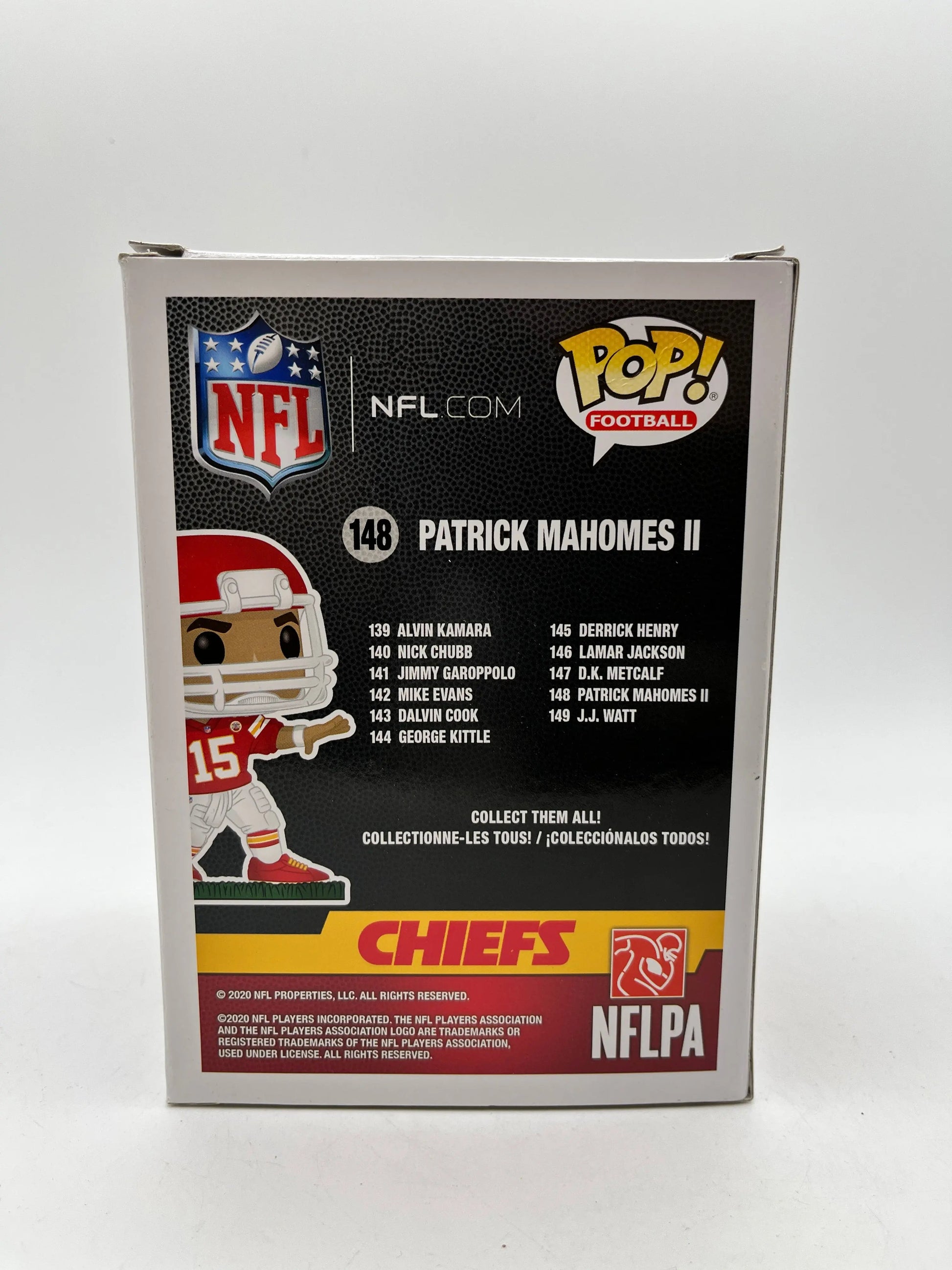 Funko POP! Football Chiefs Patrick Mahomes #148 NFL Sticker - Vinyl Collectable FRENLY BRICKS - Open 7 Days