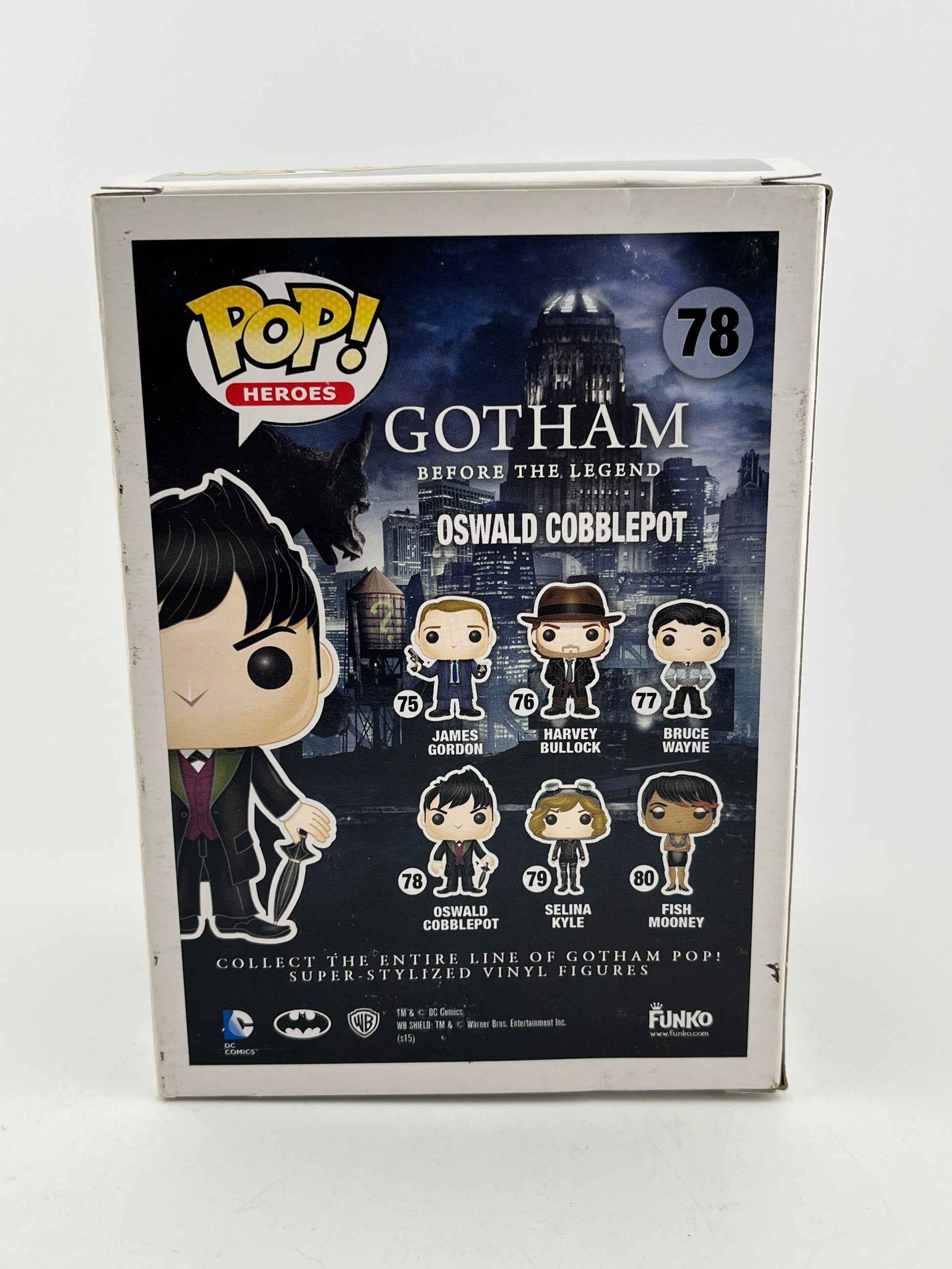 Funko POP! Heroes Gotham Before The Legend - Oswald Cobblepot #78 FRENLY BRICKS - Open 7 Days