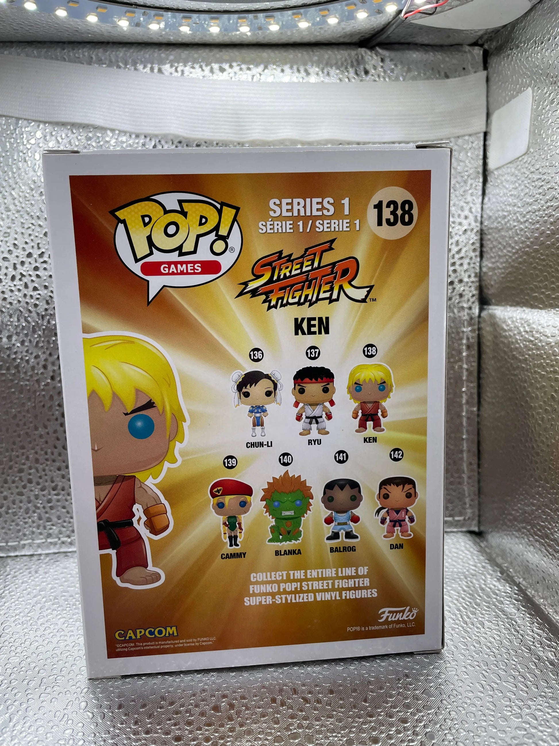 Funko Pop! Games Street Fighter Ken #138 Vinyl Figure FRENLY BRICKS - Open 7 Days