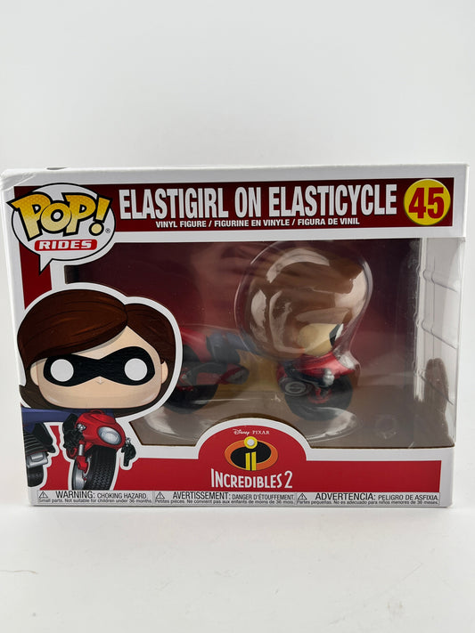 Funko POP! Rides Incredibles 2 - Elastigirl On Elasticycle #45 - Vinyl Collectable FRENLY BRICKS - Open 7 Days