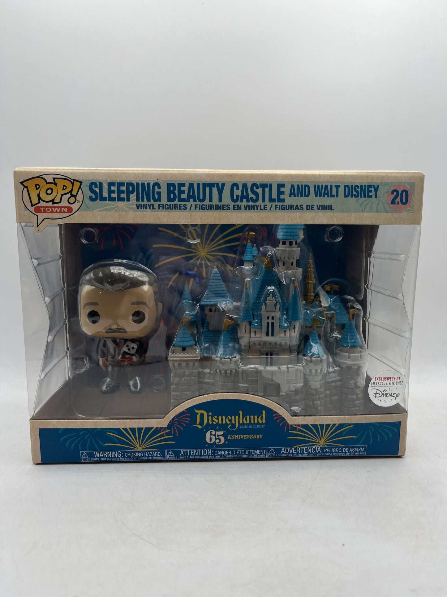 Funko POP! Town: Disneyland 65th - Sleeping Beauty Castle and Walt Disney #20