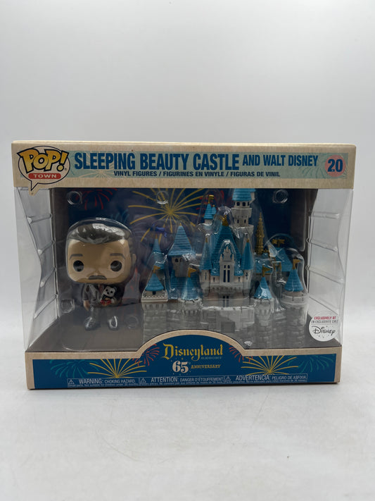 Funko POP! Town: Disneyland 65th - Sleeping Beauty Castle and Walt Disney #20