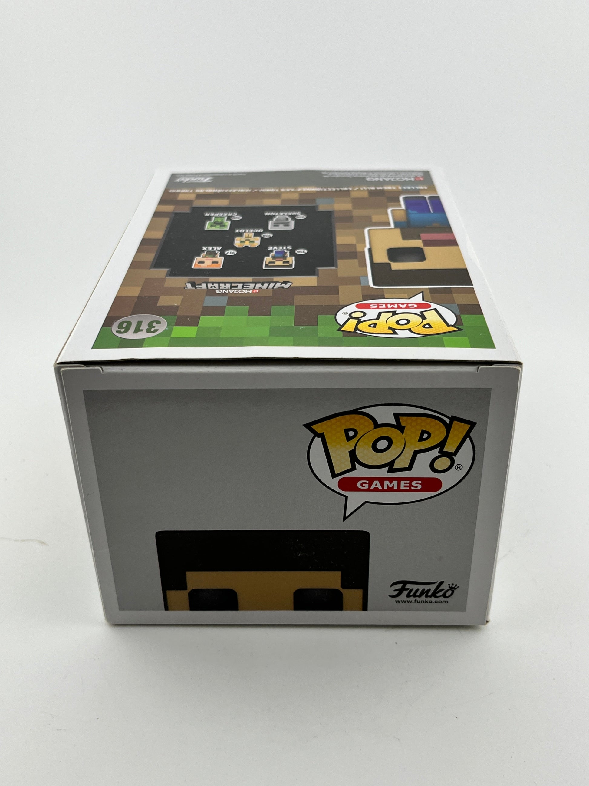 Funko POP! Games Mojang Minecraft - Steve #316 - Vinyl Collectable FRENLY BRICKS - Open 7 Days