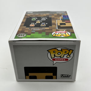 Funko POP! Games Mojang Minecraft - Steve #316 - Vinyl Collectable FRENLY BRICKS - Open 7 Days
