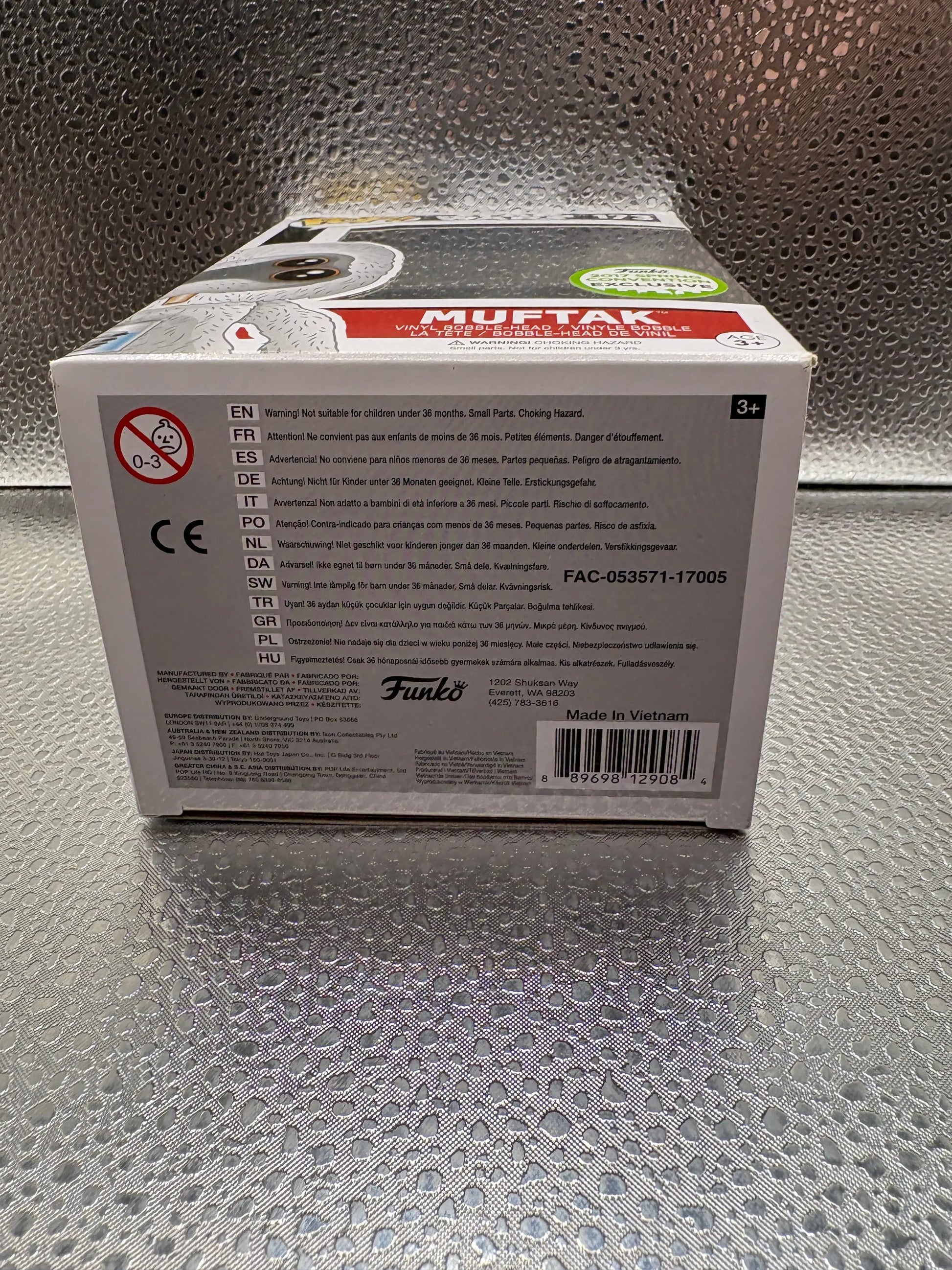 FUNKO Pop Vinyl Muftak #173 FRENLY BRICKS - Open 7 Days