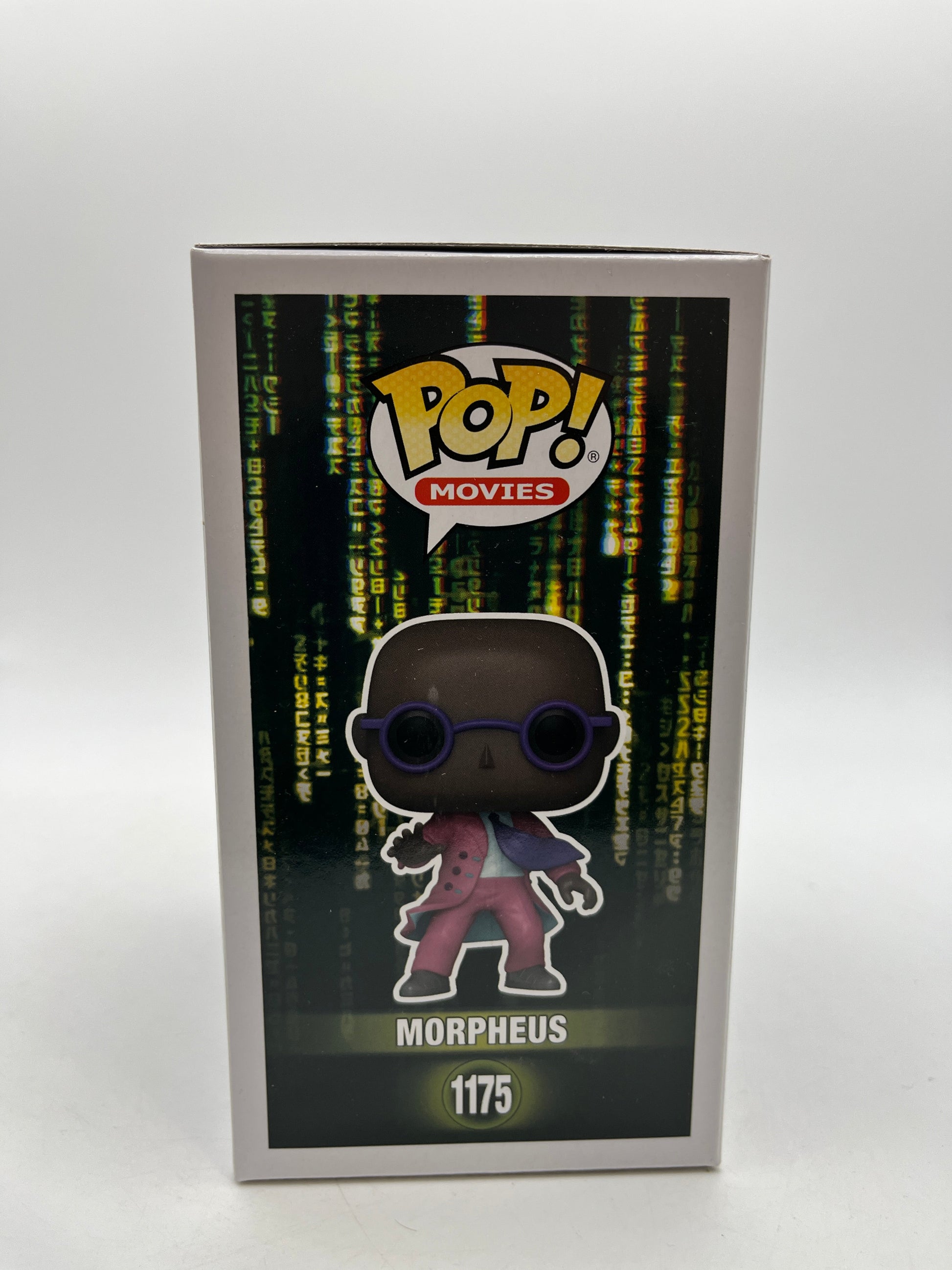 Funko POP! Movies Matrix Morpheus #1175 - Special Edition FRENLY BRICKS - Open 7 Days
