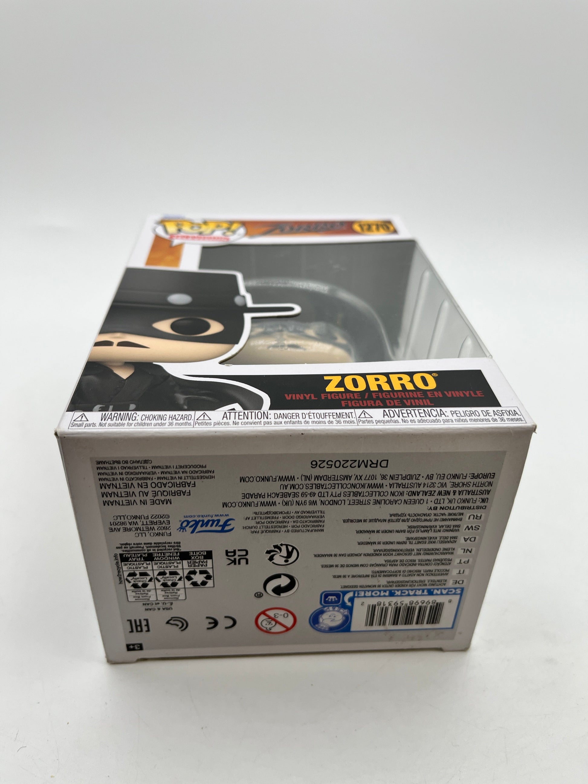 Funko POP! Television- Zorro #1270 - Vinyl Collectable FRENLY BRICKS - Open 7 Days