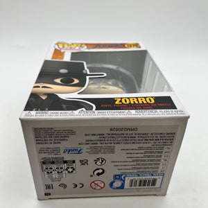 Funko POP! Television- Zorro #1270 - Vinyl Collectable FRENLY BRICKS - Open 7 Days