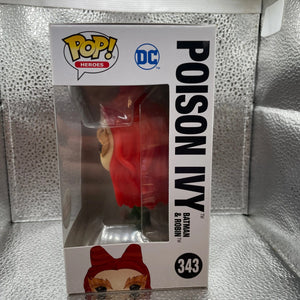 Funko Pop! DC Batman & Robin Poison Ivy (Specialty Series) #343 Uma Thurman Rare FRENLY BRICKS - Open 7 Days