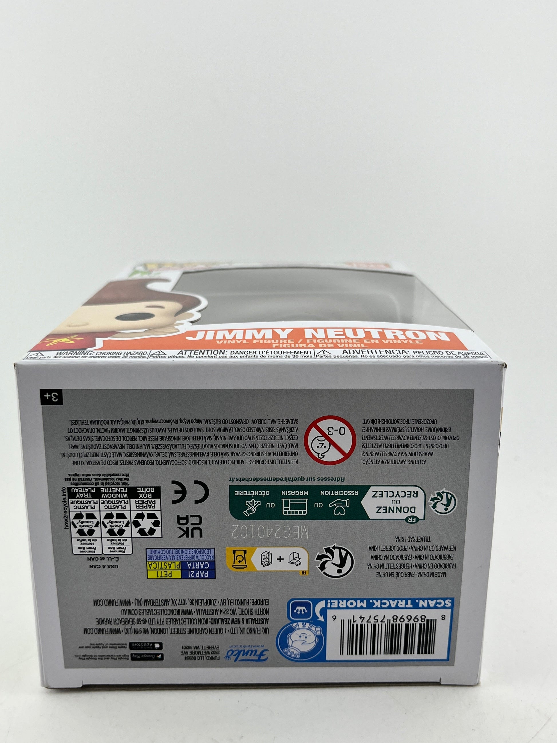 Funko POP! Television Jimmy Neutron #1529 - Vinyl Collectable FRENLY BRICKS - Open 7 Days