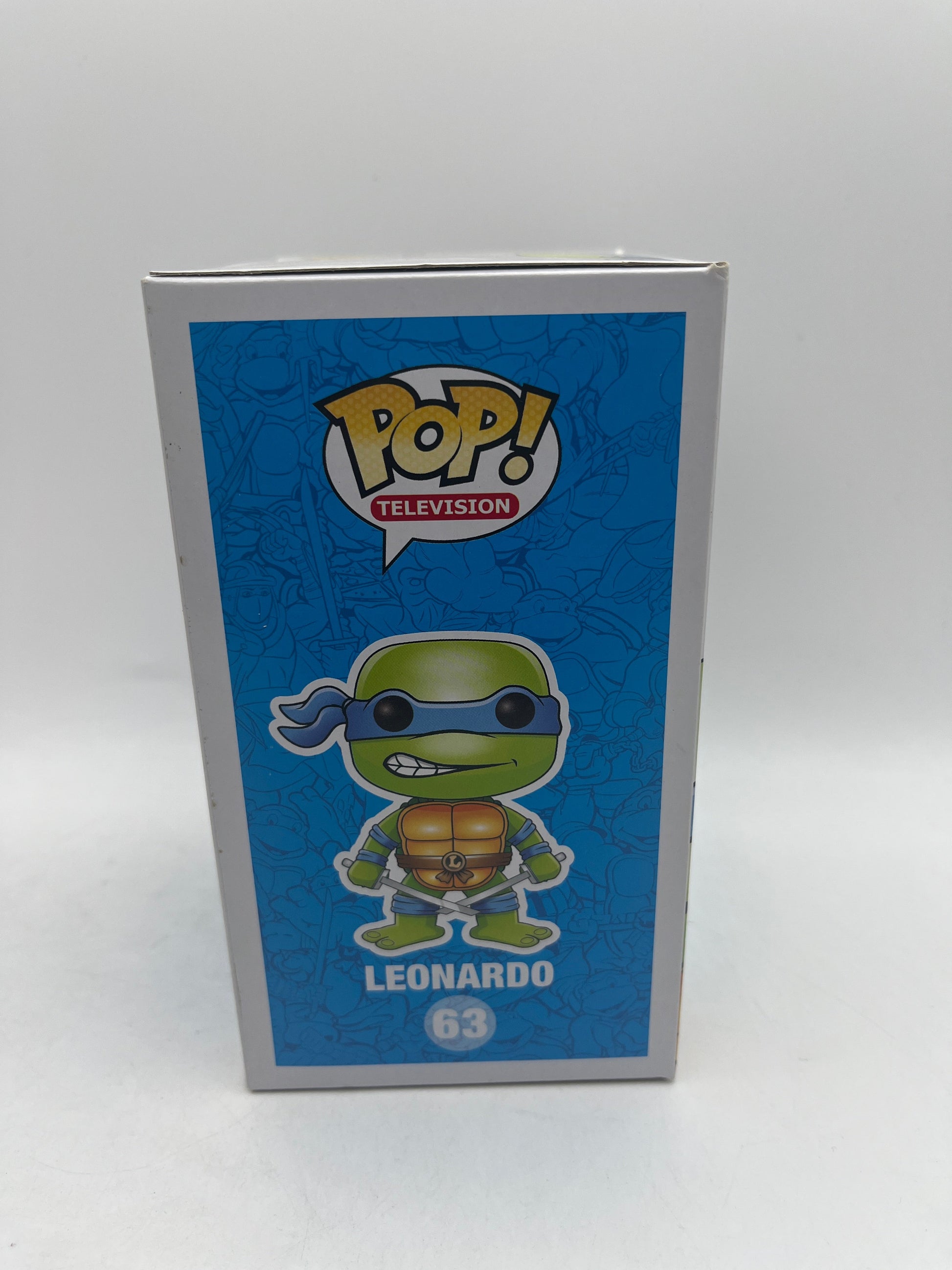 Funko POP! Television Teenage Mutant Ninja Turtles - Leonardo #63 Vinyl Figure FRENLY BRICKS - Open 7 Days
