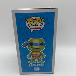 Funko POP! Television Teenage Mutant Ninja Turtles - Leonardo #63 Vinyl Figure FRENLY BRICKS - Open 7 Days