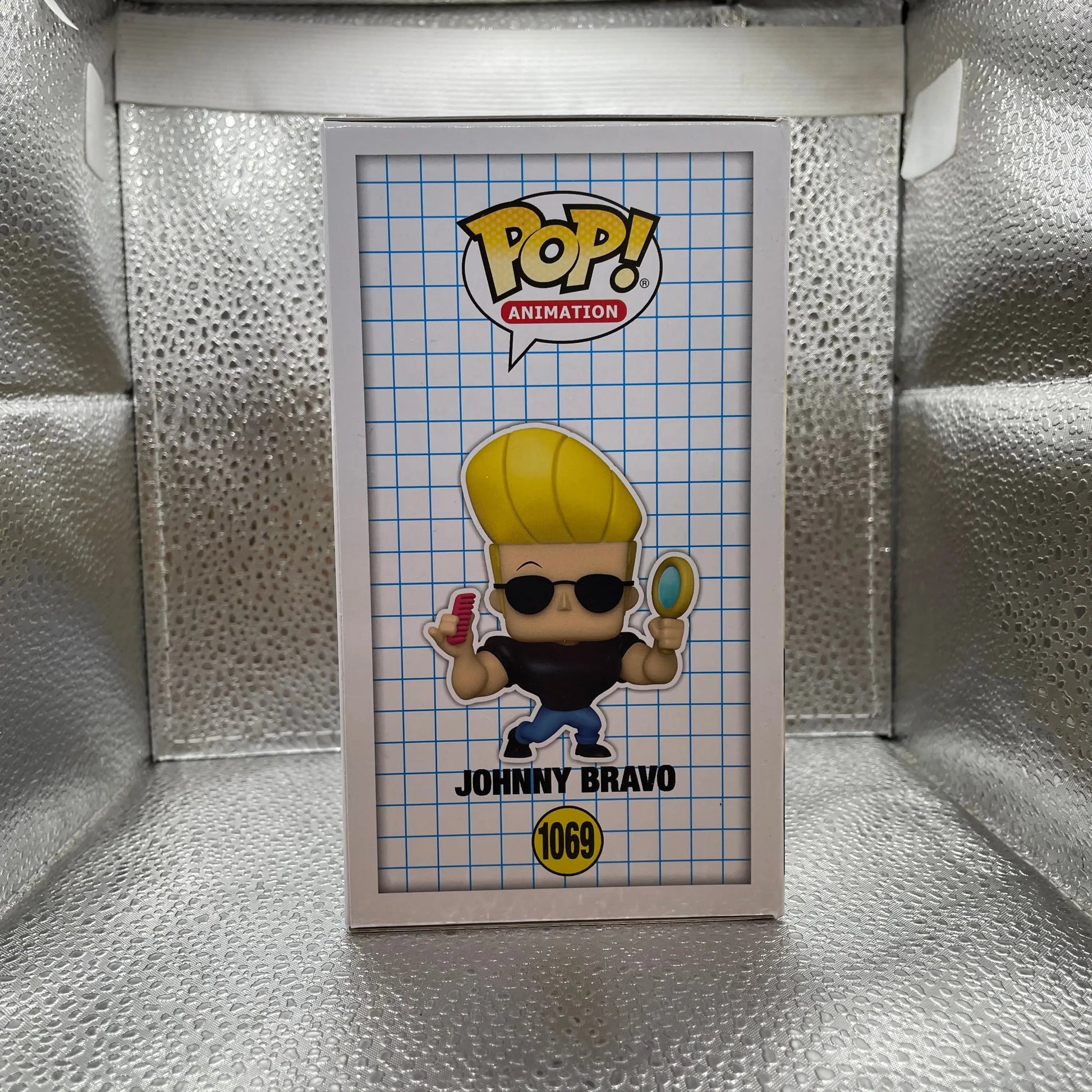 TEC OUTLET FUNKO POP! VINYL JOHNNY BRAVO CARTOON NETWORK ANIMATION #1069 FRENLY BRICKS - Open 7 Days